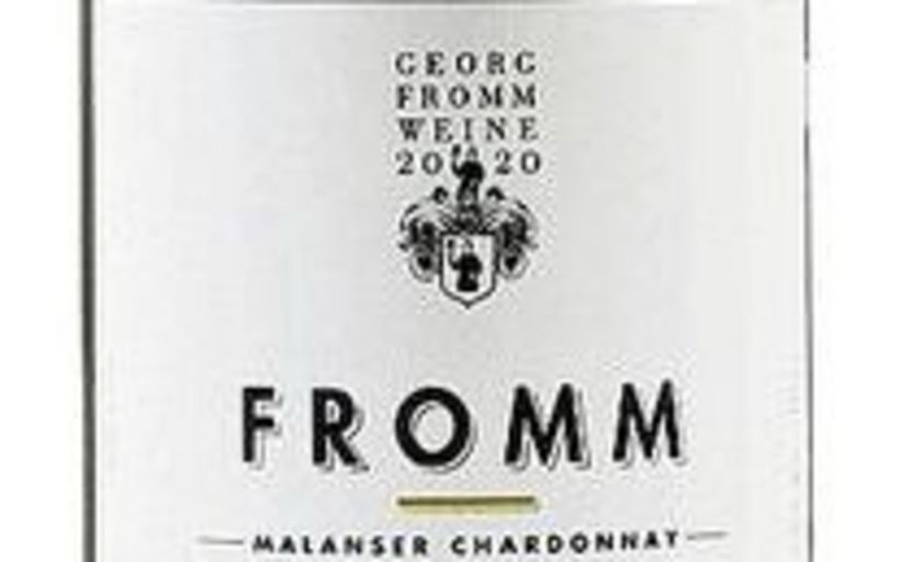 Weissweinflasche Marke Malanser Chardonnay 2020