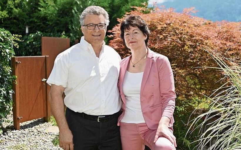 Die Gastgeber Patrizio und Sonja Salzano-Brand.