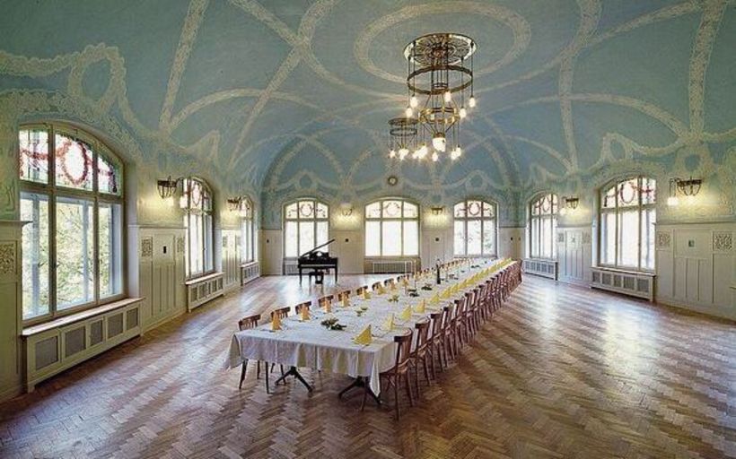 Gelebte Geschichte: Das 1906 erbaute Kurhaus Bergün beeindruckt mit prunkvollem Interieur.