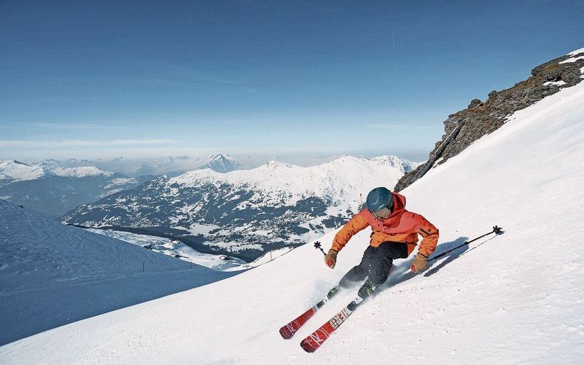 Viele möchten einmal auf der Weltcuppiste in Lenzerheide Skifahren.