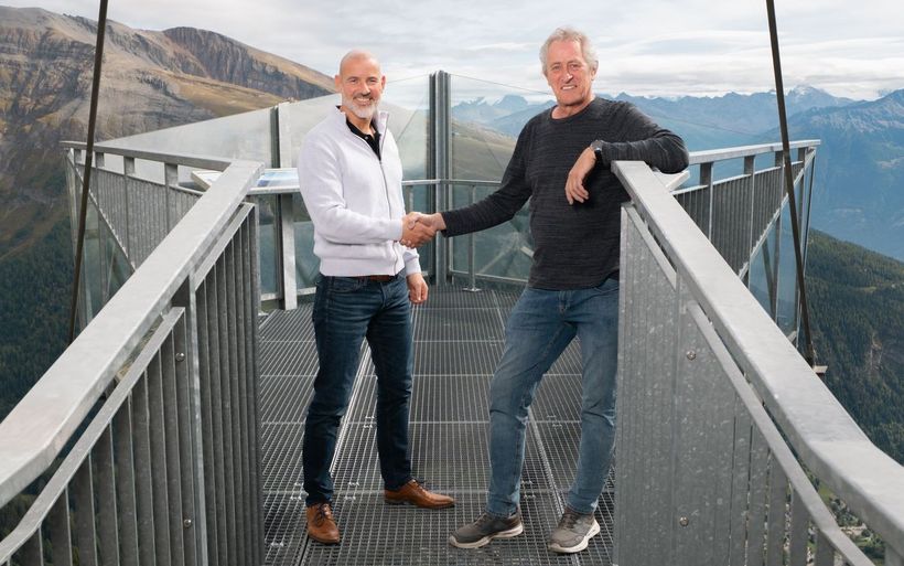 Roger Büchel und Wolfgang Loretan