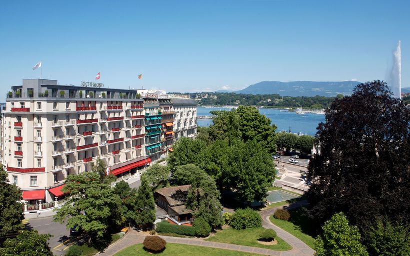 Hotel Le Richemond in Genf von aussen