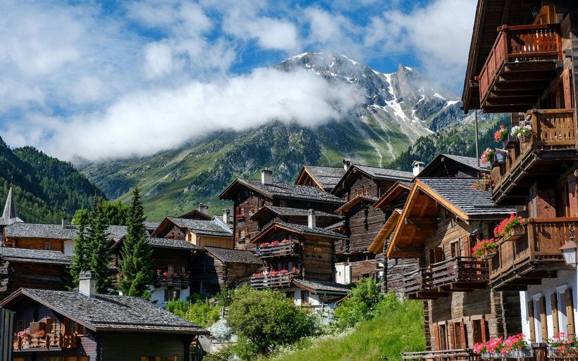 village de Grimentz