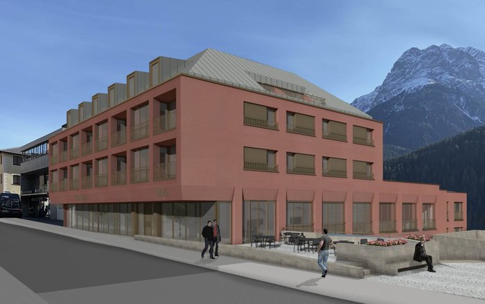 Plavna, Belvédère Hotel Familie, Scuol, Serviced Apartments, Hotel Belvédère, Engadin Bad Scuol, Hotelinvestitionen