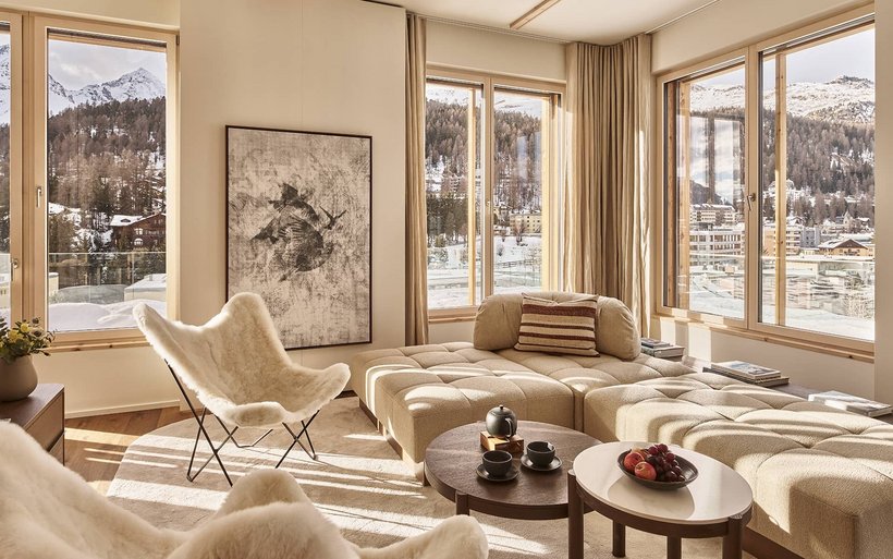 Hotel Laudinella, St. Moritz Hotellerie, Serviced Apartments Schweiz, Hotelumbau Graubünden, nachhaltige Hotellerie, Ganzjahrestourismus, Stricker Architekten AG