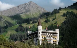 Hotel Gstaad Palace von aussen