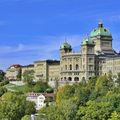 Bundeshaus Bern aus der Distanz