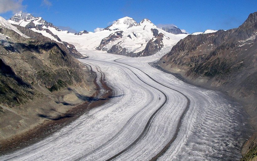 Canicule, Suisse Tourisme, coolcation, tourisme estival, montagne, Arc jurassien, glacier d'Aletsch, Gstaad