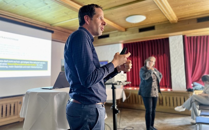 Susanne Huber und Matthias In-Albon