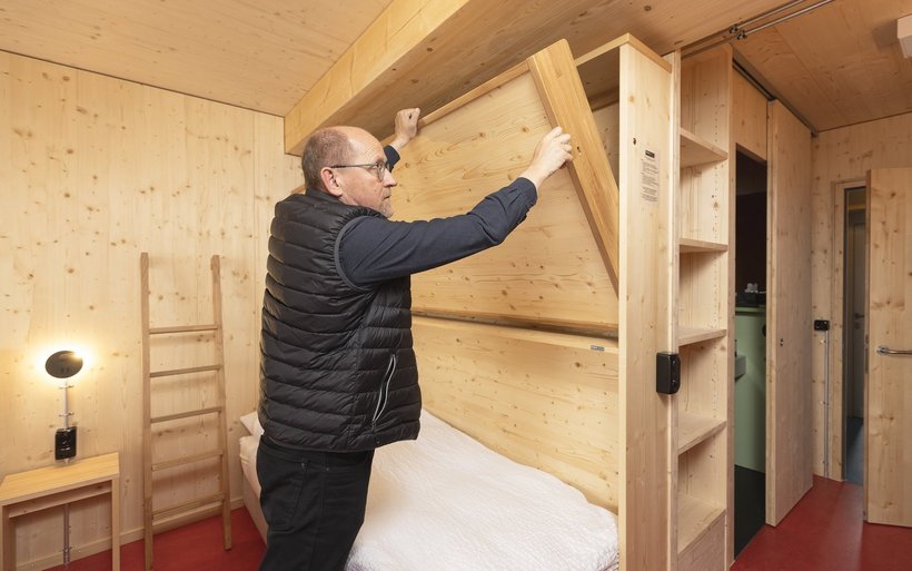 Blatten, Hotel Momentum, Lauchneralp Lodge, Bergsturz, Lötschental, Hotel, Lukas Kalbermatten