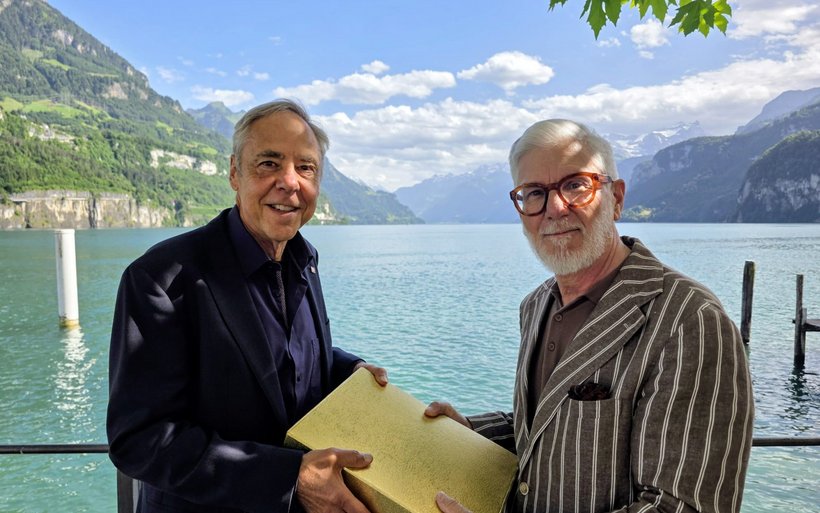 Urs Eberhard und Giacomo Garaventa