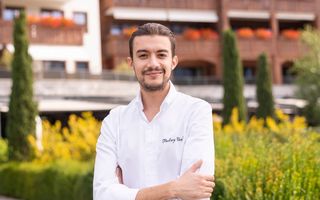 Othmane Khoris, Head Pastry Chef im Hotel The Alpina Gstaad.