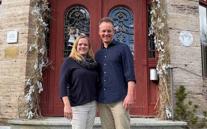 Christof Steiner und Petra Schumacher