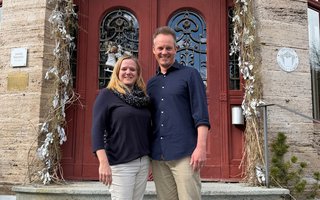 Christof Steiner und Petra Schumacher