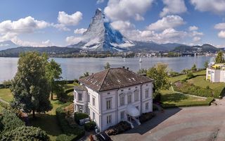 Fotomontage Matterhorn - Luzern