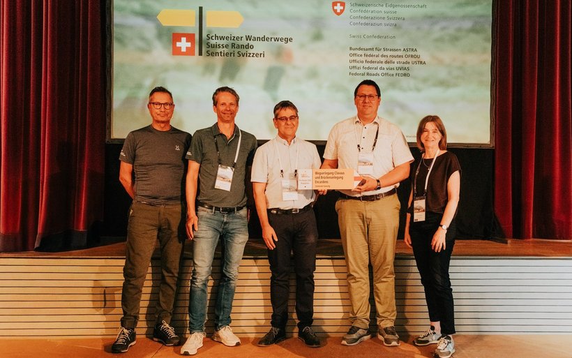 Prix Rando 2026, Schweizer Wanderwege, Sumvitg, Val Sumvitg, Isenthal, Willisau, Wandertourismus