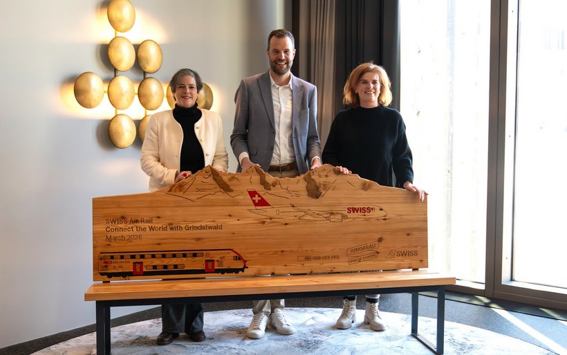 Die Anbindung von Grindelwald erweitert das Air-Rail-Netz von SWISS auf 25 Destinationen und verbessert die internationale Erreichbarkeit.