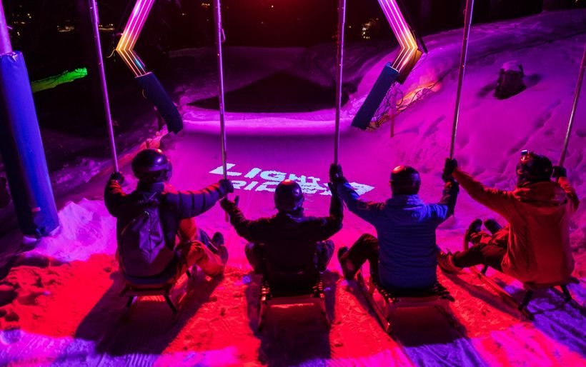 Hohe Besucherzahlen beim Light Ride Lenzerheide - htr.ch