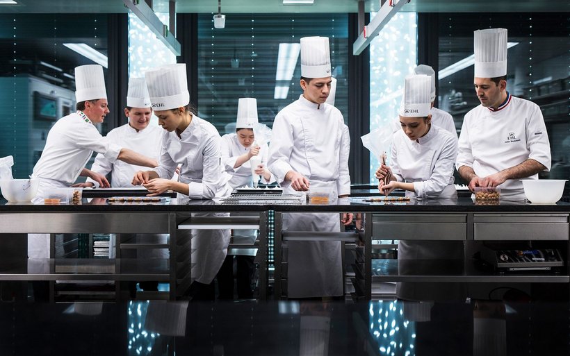 EHL Hospitality Business School, formation culinaire, restauration et management, arts culinaires, métiers de la restauration, formation hôtelière, food and beverage, enseignement hôtelier