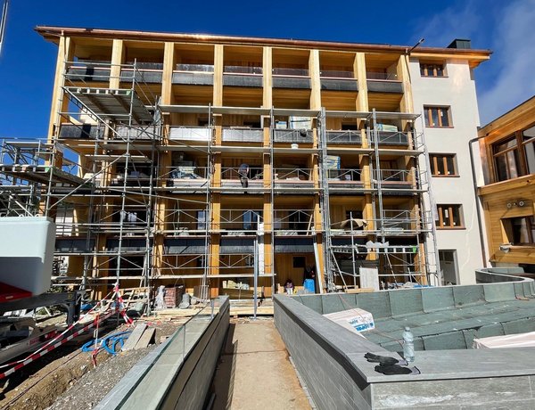 Valbella Resort in Lenzerheide 2022 Umbau