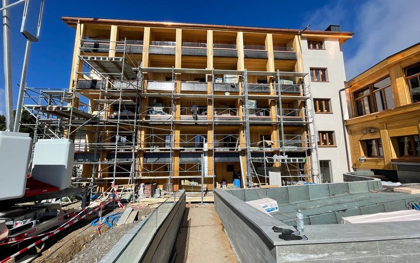 Valbella Resort in Lenzerheide 2022 Umbau