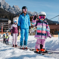 Kids on ski