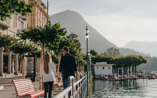 Touristen im Tessin
