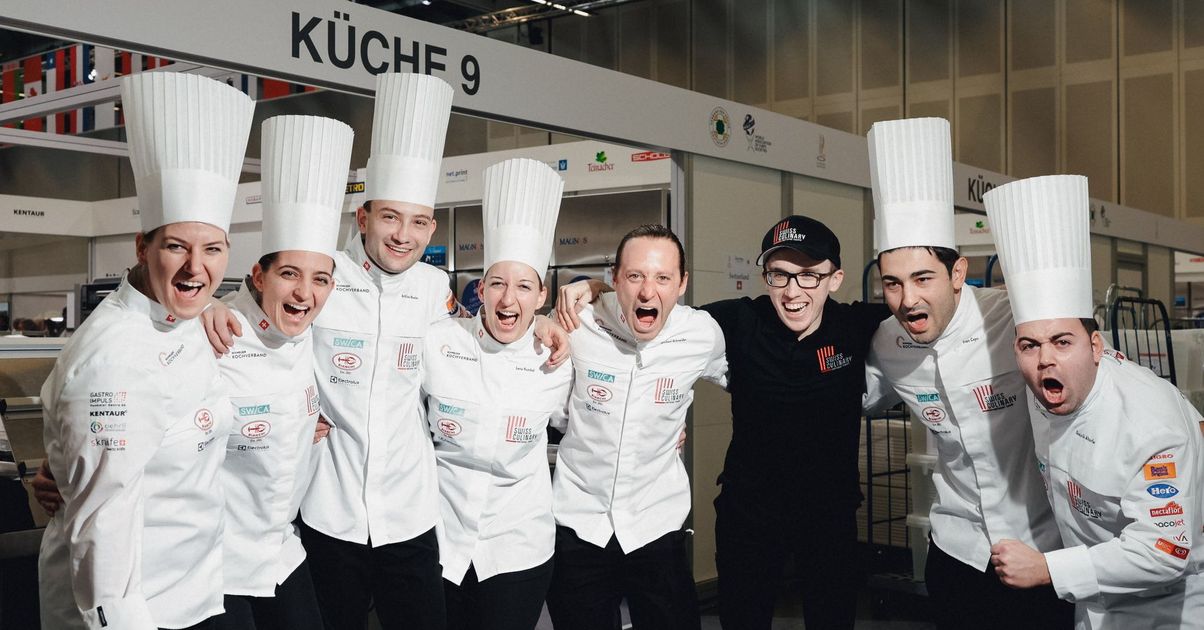 Switzerland Wins Two Gold Medals at Culinary Olympics in Stuttgart