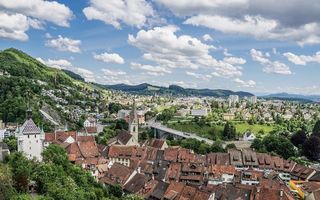 Stadt Baden, Schweiz