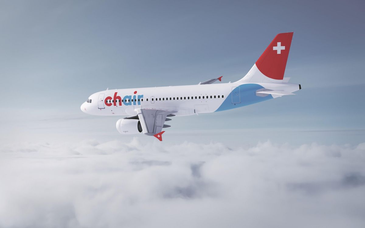Schweizer Fluggesellschaft Germania Andert Namen In Chair Airlines Htr Ch