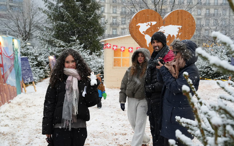 Der Winter Park Interlaken nutzt den öffentlichen Raum auf der Höhematte als Begegnungsort und macht Tourismussensibilisierung für Einheimische und Gäste erlebbar.