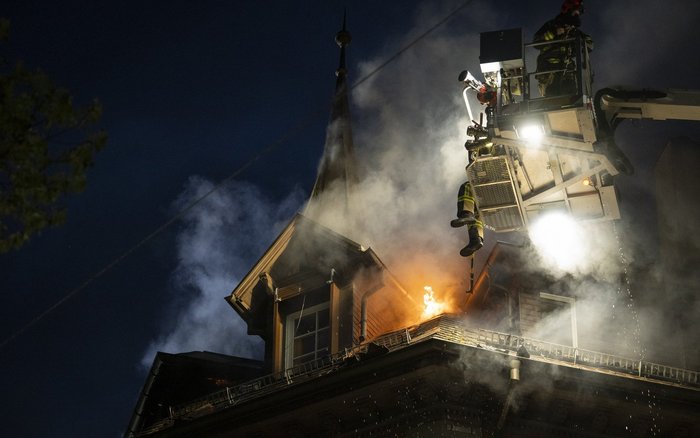 Brand, Luzern, Hotel Continental Park, Hotel, Feuerwehr, Brandursache