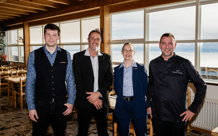 Elias Vogt, Joris Zahnd, Marion Carnal, Michael de Santis