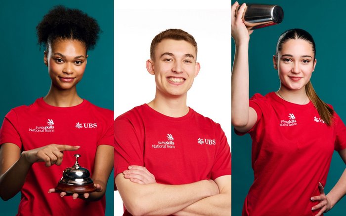 Fina Niebergall, Nicolas Imholz und Melina Reusser