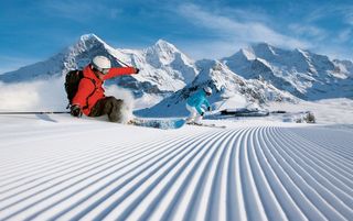 image de skieur