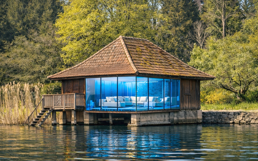Vierwaldstättersee, Architektur, Hospitality, Denkmalschutz, Hotelkonzept, Bootshäuser, Dampfschiffe
