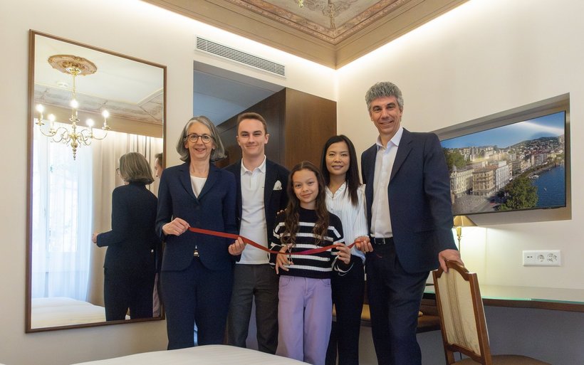 Hotel International au Lac, Lugano, Hotelinvestitionen, Hotelrenovation, Energieeffizienz, Familienhotellerie, Alessandra Schmid, Roberto Schmid, Anton Disler