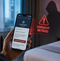 Cybersicherheit, Phishing, Buchungsbetrug, Hotelbuchung, Kreditkartendaten, Buchungssysteme, Cyberangriff