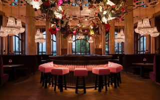 Restaurant Bank im Grand Hotel Les Trois Rois