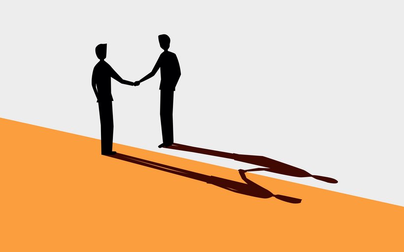 Grafik Handshake