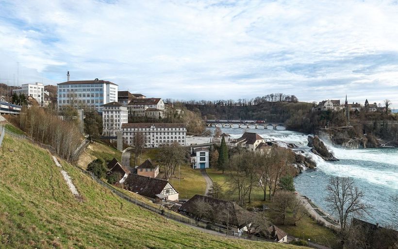 SIG-Industriearal in Neuhausen am Rheinfall