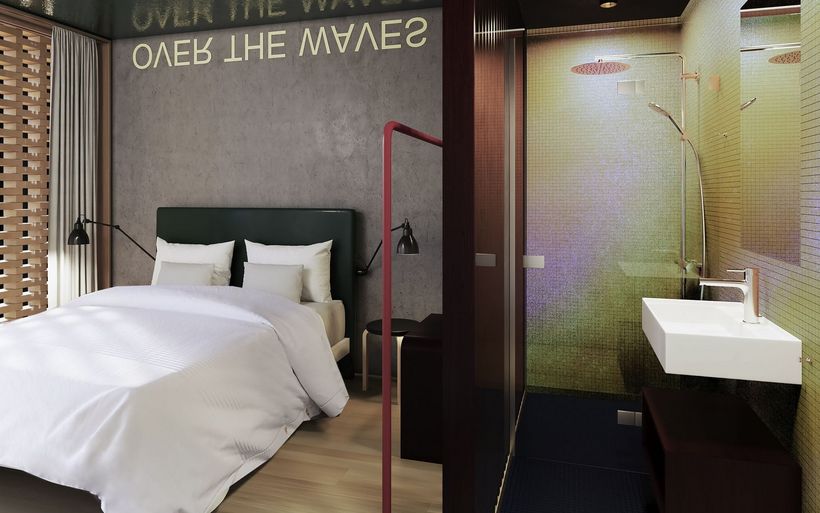 Zimmer des neuen Hotels von Ibis Styles in Bern