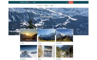 Webseite Jungfrau