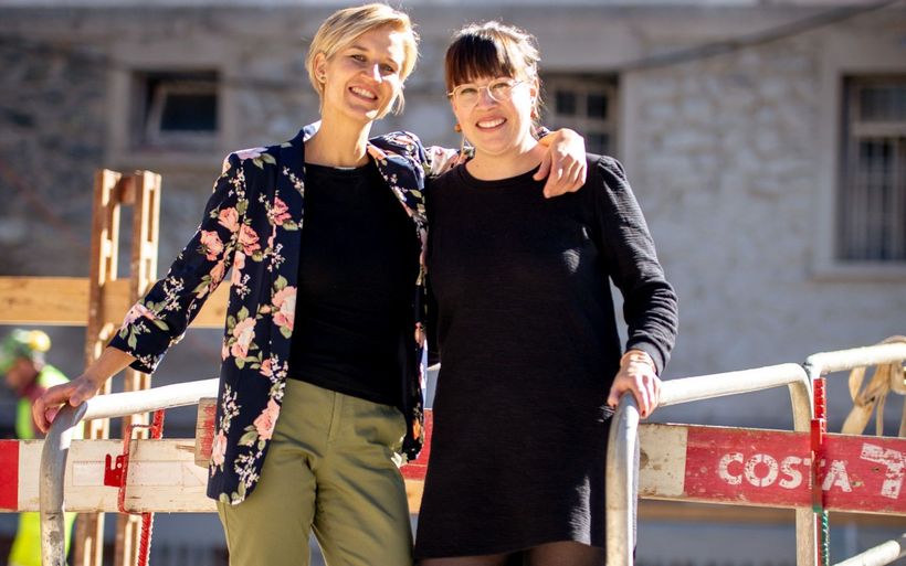 Eva Leitner (l.) und Noëmie Ruckstuhl übernehmen die Leitung des neuen Sunstar Pontresina.