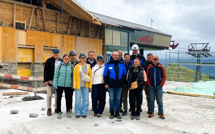 Leiterli, Betelberg, Lenk, Bergrestaurant, Spatenstich, Bergbahnen, Wintersaison