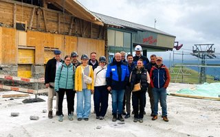 Leiterli, Betelberg, Lenk, Bergrestaurant, Spatenstich, Bergbahnen, Wintersaison