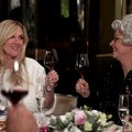«Lifestyle»-Moderatorin Patricia Boser mit Üerraschungsgast und Komikerin Helga Schneider.