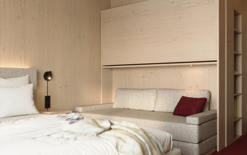 une chambre de l'hôtel Momentum