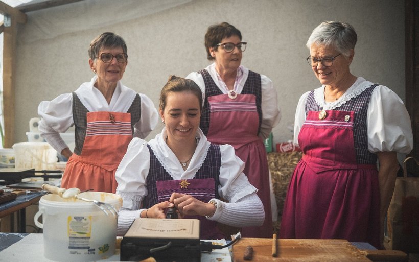 Alpabzug Albeuve Mathilde Gremaud