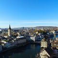 Panoramablick Stadt Zürich